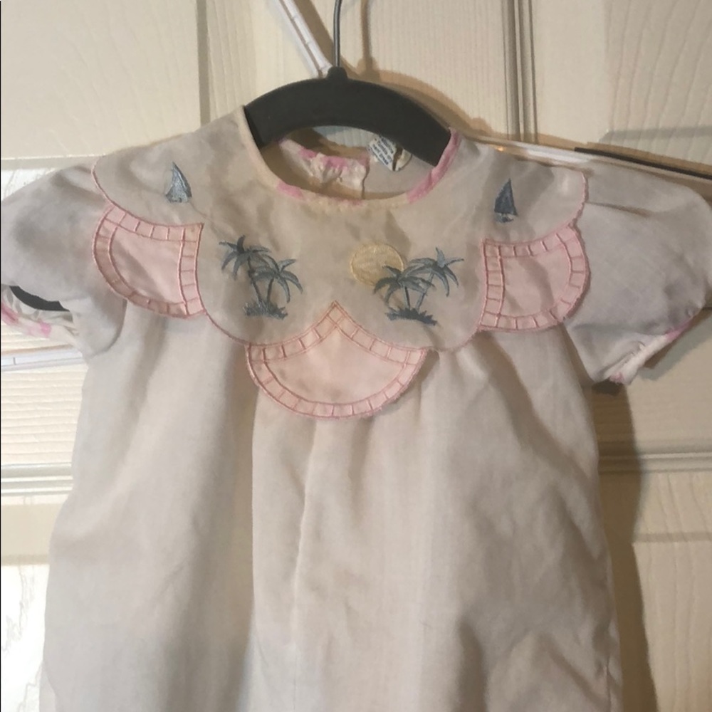 L’azur Floral Onesie - 3 Months